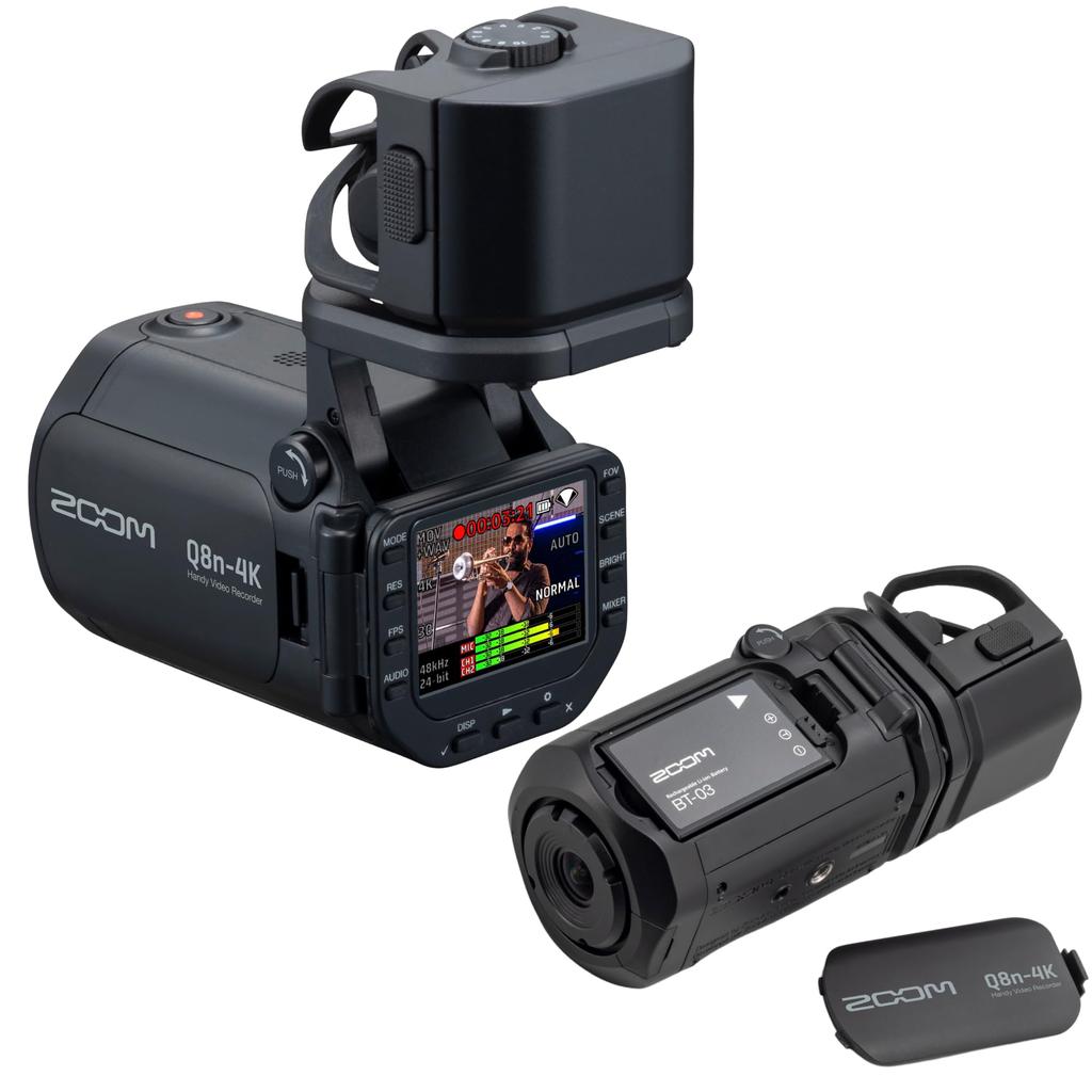 Zoom 4K Video Camera Recorder Q8n-4K