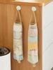 1pc Hanging Garbage Bag Storage Mesh Bag, Trash Bag Dispenser For Kitchen