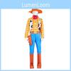 Kostium Cosplay Woody z Toy Story z Poliestru Do Anime Role Play Dla Dorosłych