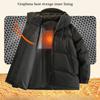 Men Women Hooded Cotton Jacket Men's Autumn Winter Thick Warm Cotton Coat Couple's Outerwear Puffer Parkas