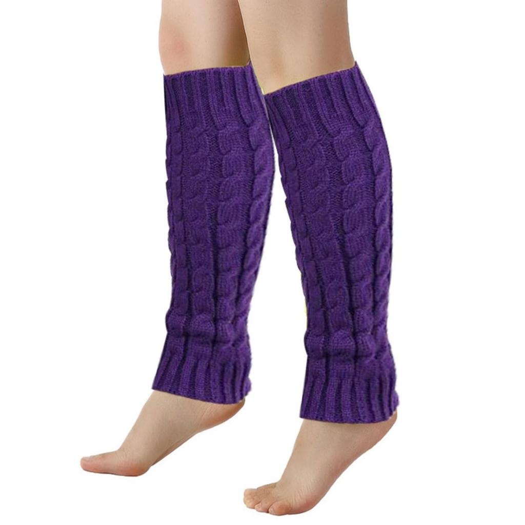 Women's Winter Piled Socks Eight-character Twisted Knitted Coarse Wool Socks