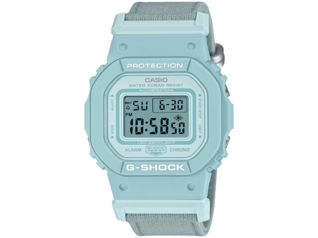 

CASIO G-SHOCK GMD-S5600CT-3JF FOOD TEXTILE TRUECOTTON Digital Watch Blue 40.5mm