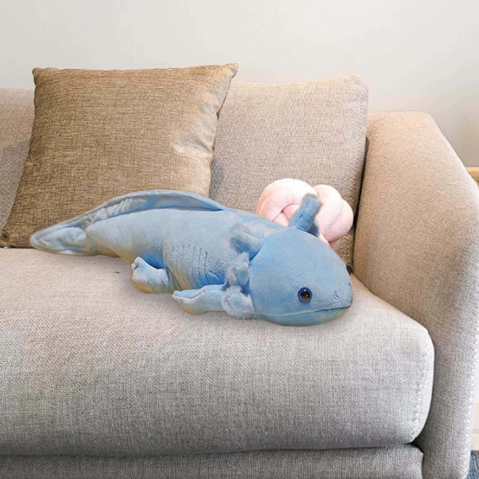 

17,72-дюймовая плюшевая игрушка Аксолотль, мягкая кукла-подушка для компаньона