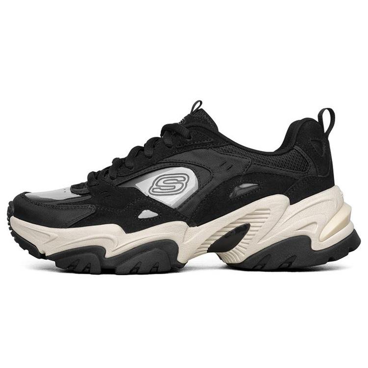 (WMNS) Skechers Stamina V2 Low-Top Sneakers Black Women s 896011-BLK EU 35