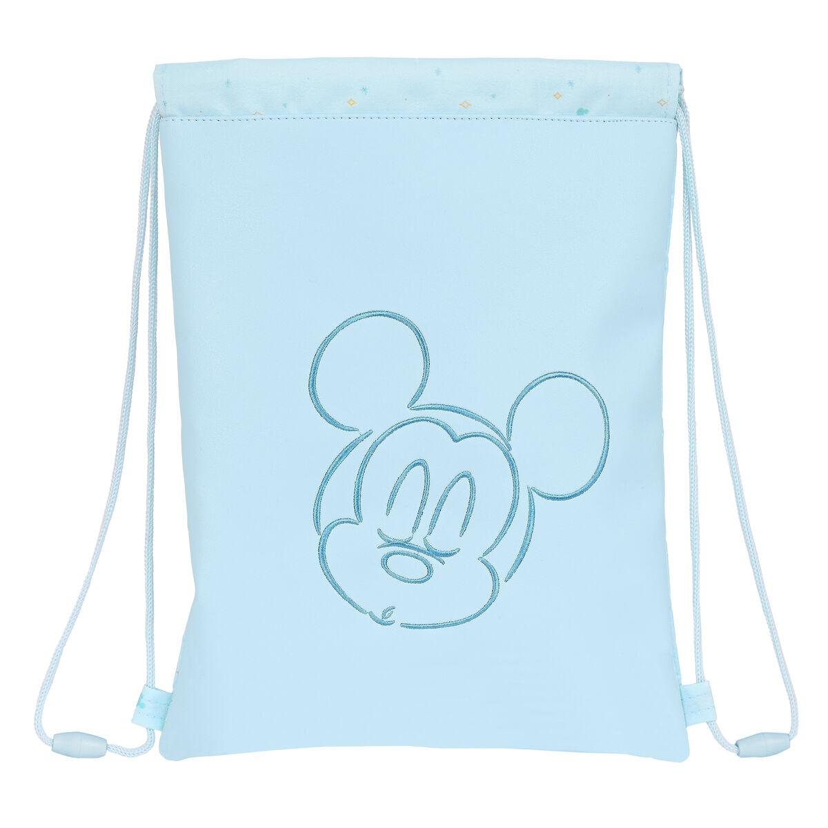 

Рюкзак с плотной завязкой Mickey Mouse Clubhouse Голубой (26 х 34 х 1 см)