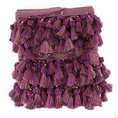 12 Meters European Style Clothes Curtain Tassel Edge Fringe Trim Embellishments Ribbons