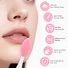 3 Pcs Lip Scrub Brush,Double-Sided Silicone Exfoliating Tool for Dark Lips,Lip Scrubber Exfoliator,Pore Cleaning Brush for Men Women Lip
