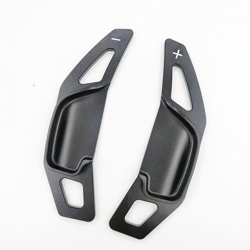 

Alloy Add-On Steering Wheel DSG Paddle Shifters Extension For Toyota Zelas Corolla RAV4 Mark Camry 2011-2014 2015 2016 2017 2018 a-black