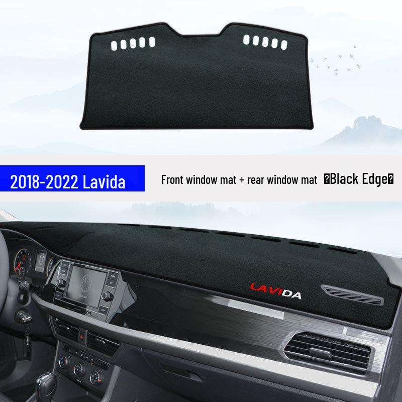 Volkswagen Lavida Dashboard Sunshade: Light-Blocking Console Pad for Interior Protection, Sharp Edition 24 Voyage.