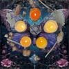 Butterfly Flower Tarots Tablecloth Divinations Card Table Cloth Tapestry Astrology Witchcrafts Deck Cloth Decoration