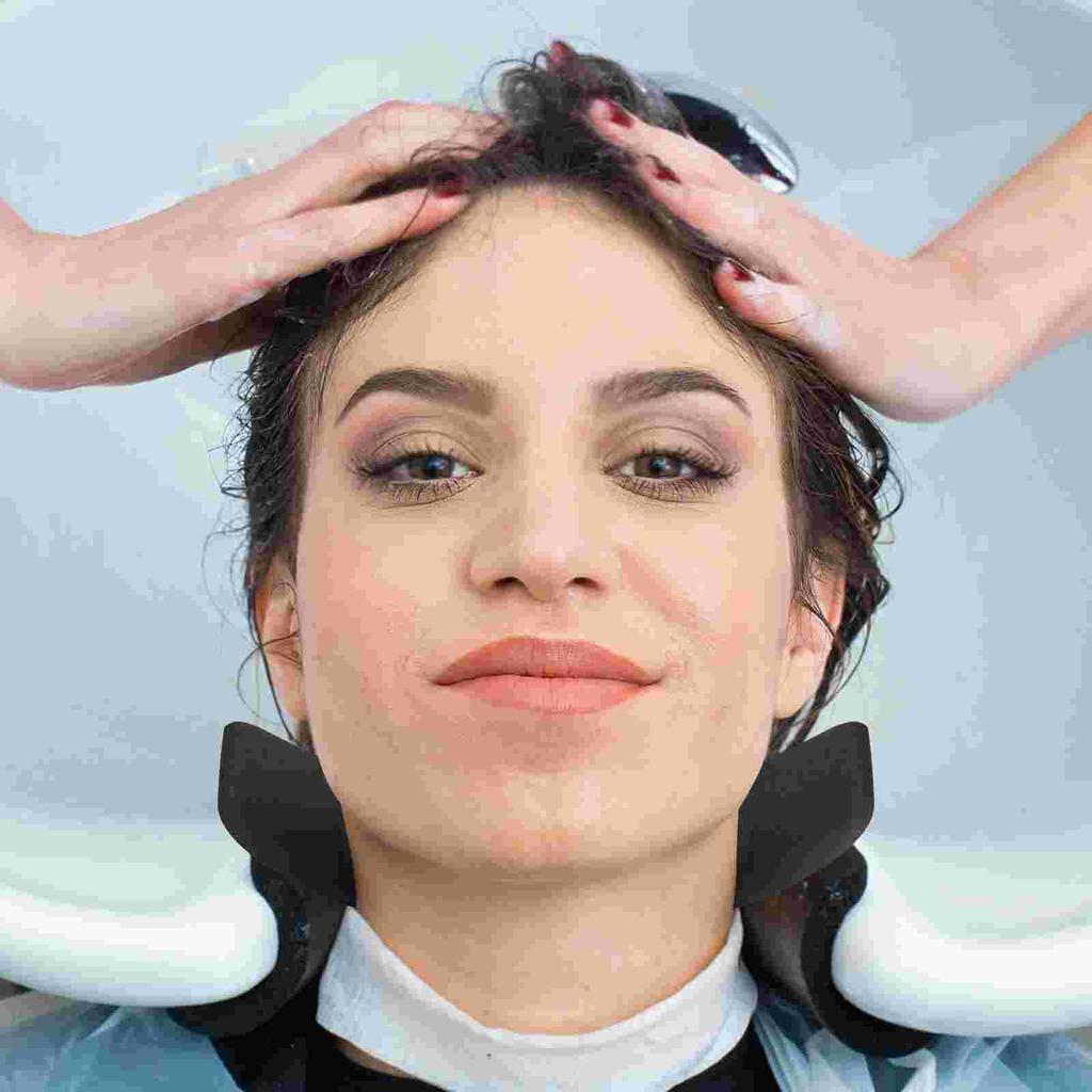 Ergonomic Shampoo Neck Support Wash Head Pillow Bath Tub Rest Salon Hair Washing Cushion Bowl Neck Pillows Bathtub