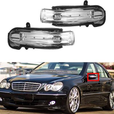 2038201521 Turn Signals 6*6*23cm ABS+LED Mirrored Turn Signal Drivers