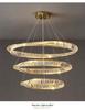 High-End Crystal Pendant Light for Living Room, Loft, Villa, Hotel, and Bedroom