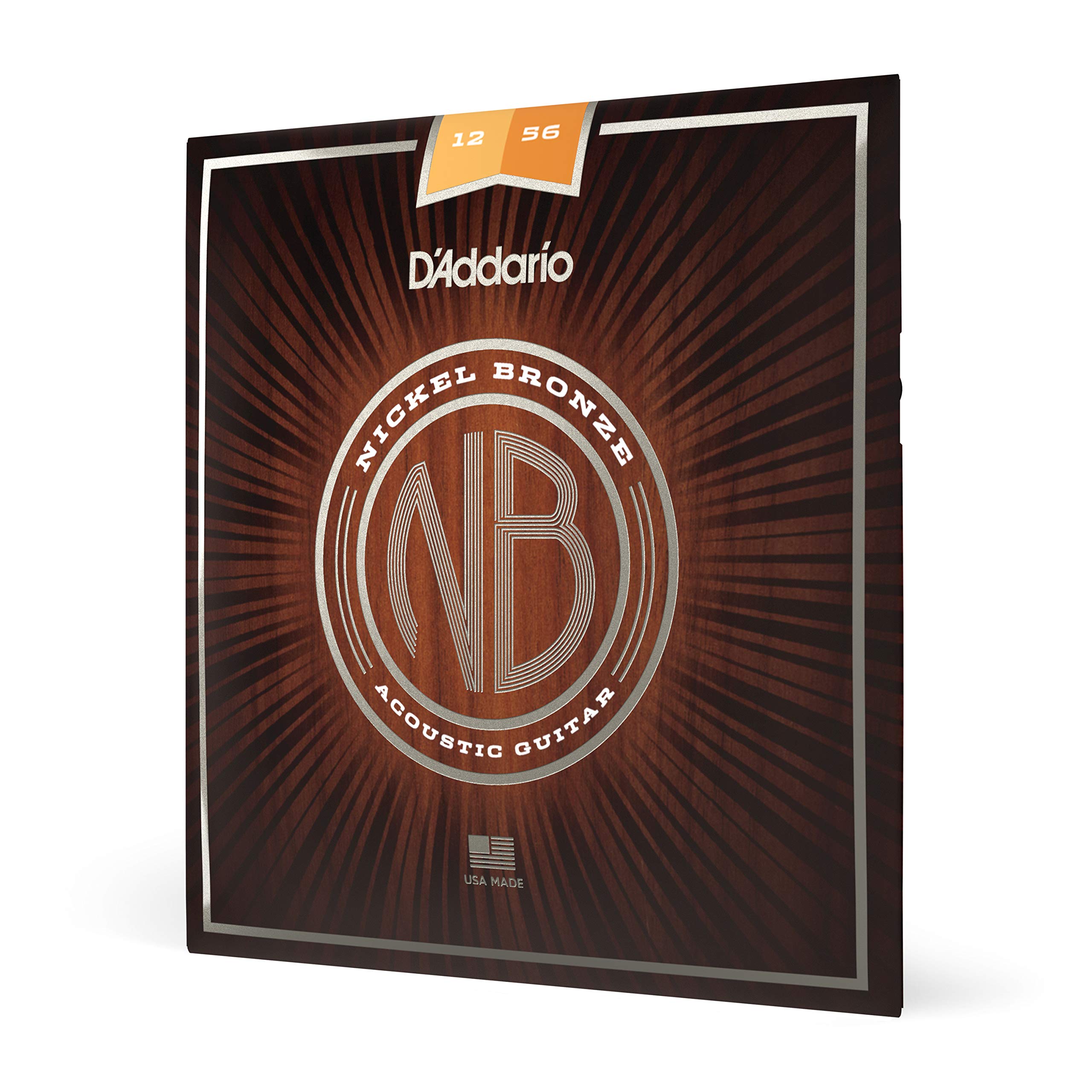 

Струны для акустической гитары, никель-бронза, светлый низ, NB1256 D Addario, верхний/средний .012-.056 []