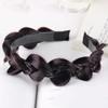 Headband Twist Braided Non-slip Female Hairbands Wig Headband Korean Style Headwear Wide Hair Hoop