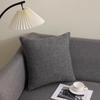 Olanly Pillow Cushion Cover For Sofa Bedroom Living Room Solid Cotton Line Pillow Case Soft Breathable Nordic Decor Pillow Cover