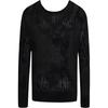 Round Neck Hollow Knit Sweater Women Tops J214133
