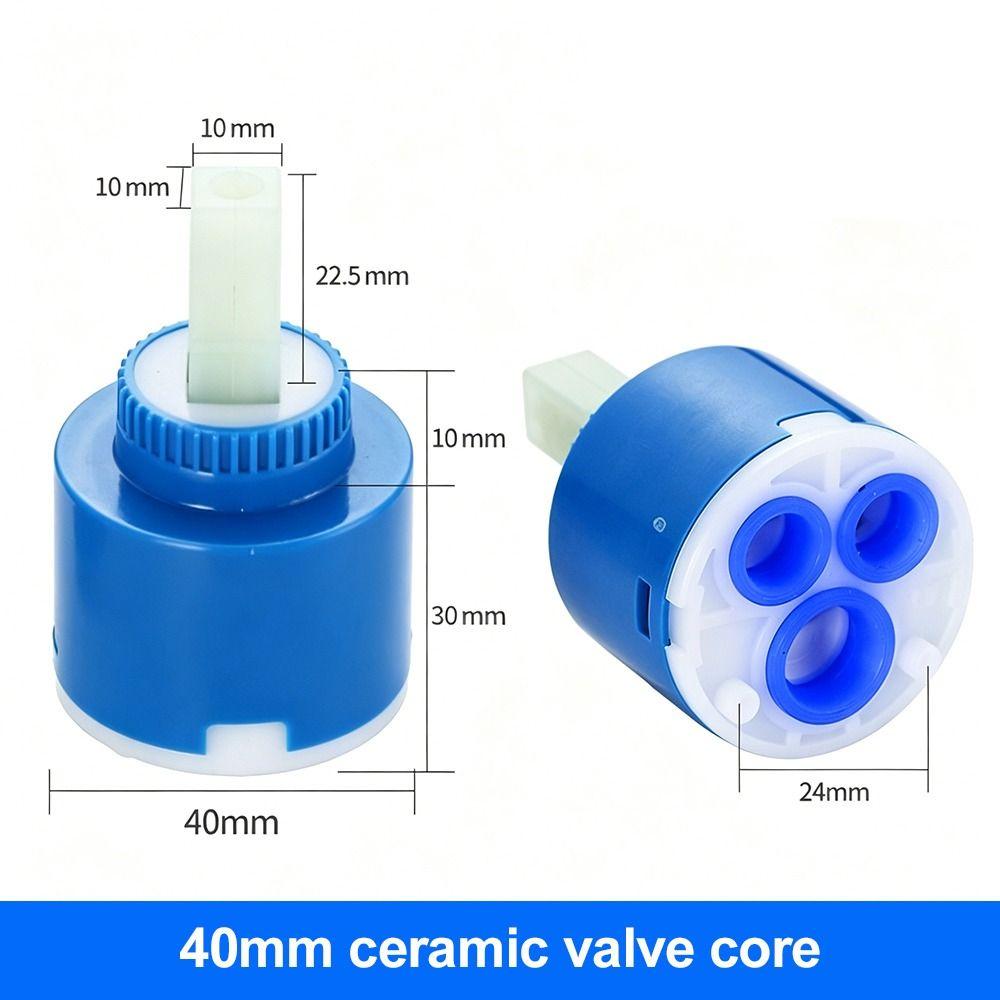 1Pcs Ceramic Sheet Faucet Valve Core PP Plastic Mixer Faucet Cartridge  for Kitchen Sink Tap