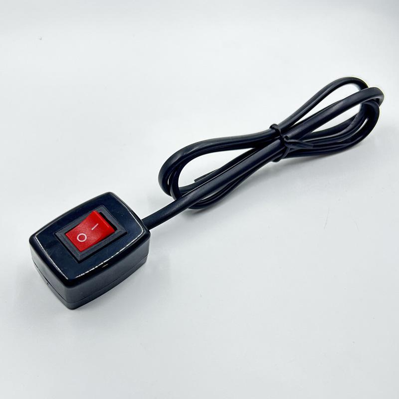Car & Motorcycle Rocker Switch with Light, 3A 24V, Upgrade Add-on with Wiring and Adhesive.