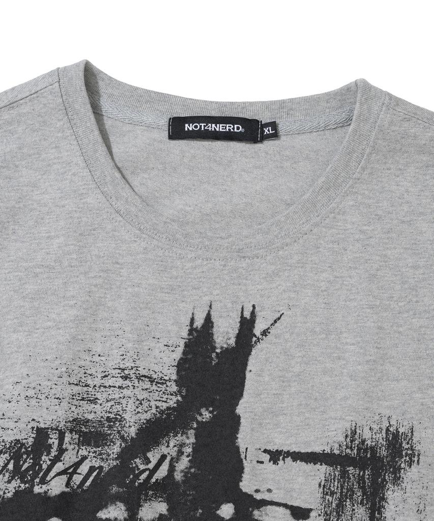 NOT4NERD After Collapse Regular Fit T-Shirts - Gray