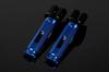 SSK Machined Aluminum Step Racing Type for Rider Mounting Part Color: Black, Step Bar Color: Blue