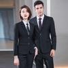 Trelomann Unisex Anti-Wrinkle Two-Piece Professional Suit