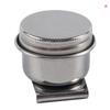Painting Oil Pot Portable Stainless Steel Oil Painting Palette Cup with Lid