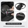 BAGE7 2026 Car Sticker Real Carbon Fiber Gas Fuel Tank Cover Oil Filler Dustproof Cap For BMW Performance F11 G11 F10 F30 G08 G28 G20