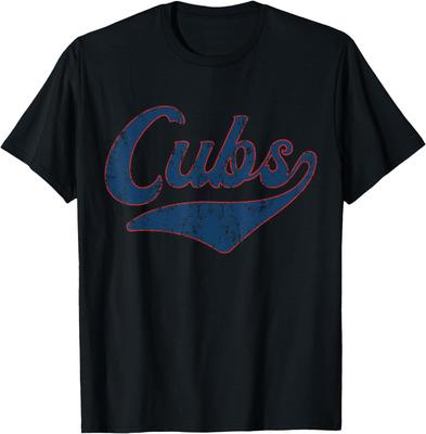Cubs Vintage Retro Style, Classic 70s & 80s Cubs T-Shirt