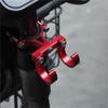 Multifunctional Hook Easy Install Aluminum Hanging Accessory Convenient Aluminum Double Hook for Motorbike & Scooters