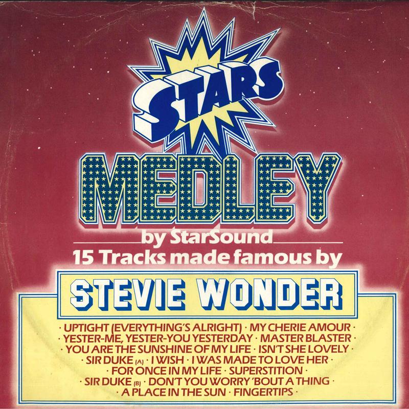 

12inch Record STARSOUND - Stars On Stevie A132041 CBS 1982 UK Soul/Funk Used