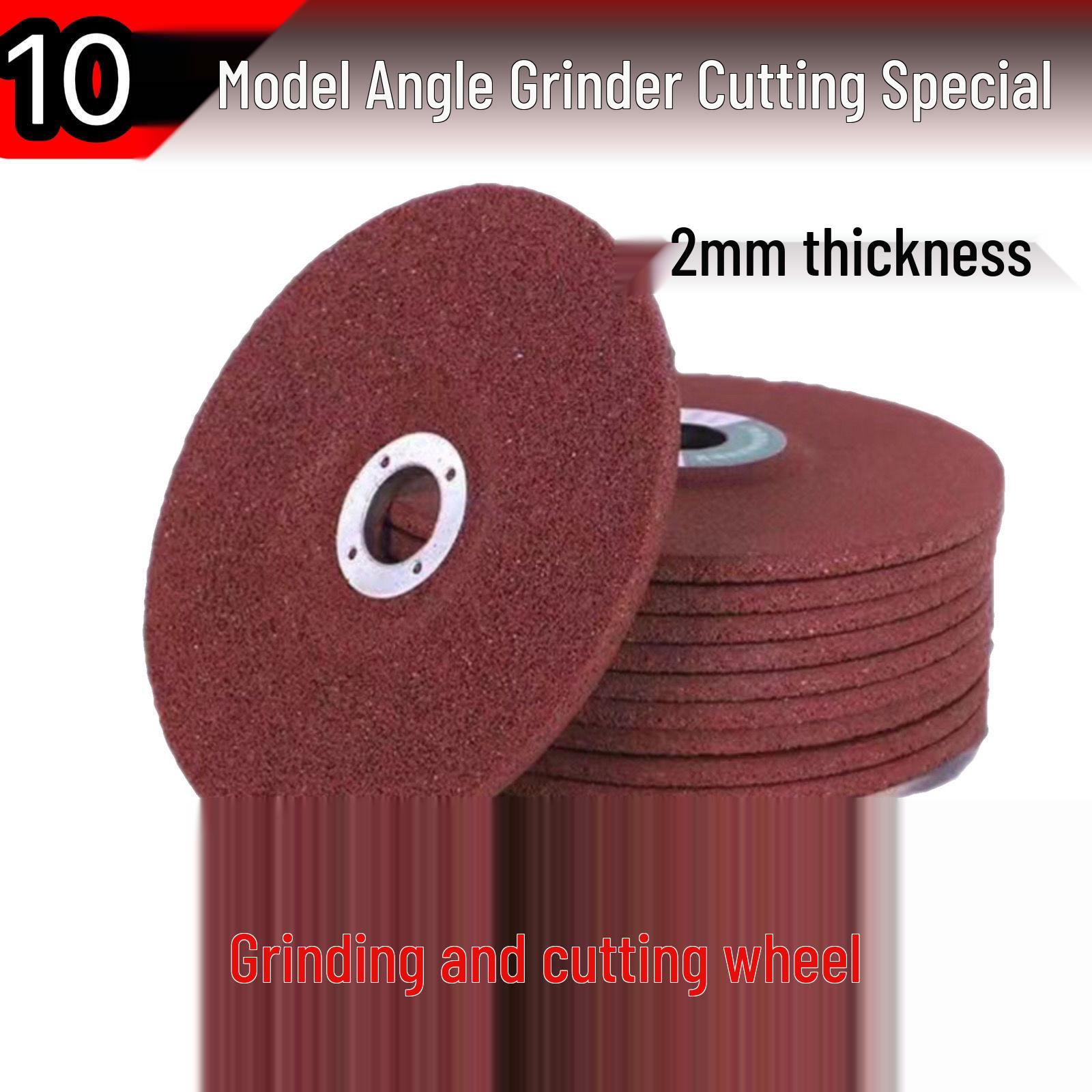 

Диск из нержавеющей стали для шлифовки и полировки для угловых шлифмашин - 100 мм смоляной круг 100x2 Cut & Grind - 5 Pieces Industrial