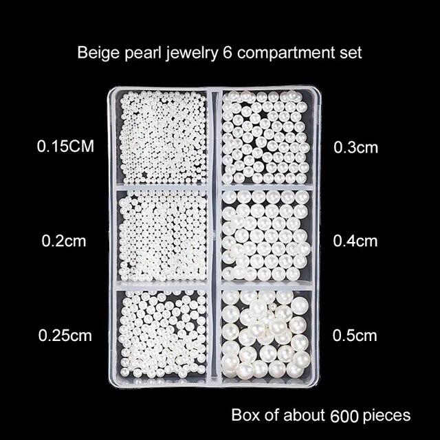1Box Mix Sizes Ss6-ss20 Glass Non Hot Fix Rhinestone Flat Back Crystal Stone Strass Glitters Nail Diamond For DIY Garment