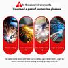 Protective Eyewear Protective Eyewear Anti-Impact Eyewear Welder'S Welding Dustproof Eyewear Goggles