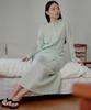 Oeoseoul Pleated Maxi Skirt [Mint]