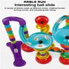 113/93/50/45 Stück Set DIY Marmor Bau Rennstrecke Bausteine ​​Kinder Labyrinth Ball Rollen Spielzeug Weihnachten geschenk