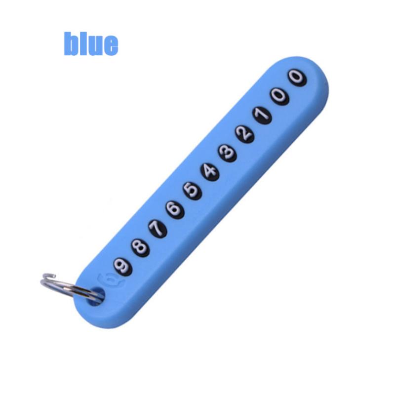 Moda bricolaj mașină motocicletă breloc chei lanț anti-pierdere număr de telefon