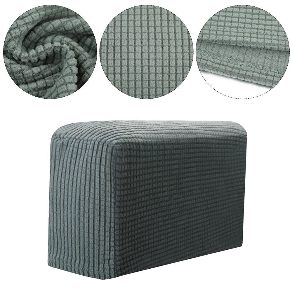 2PCS High Quality Stretchy Furniture Couch Arm Protector Armrest Covers Home & Living Sofa Cover