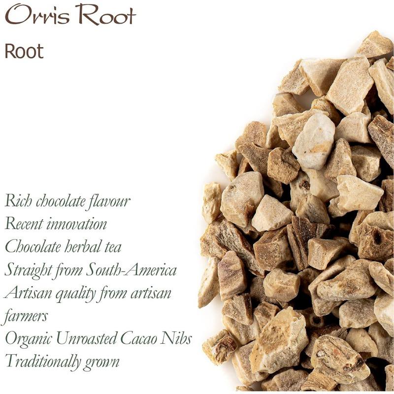 Korzeń Irysa Korzeń Irysa - Suszona Herbata Ziołowa Korzeń Irysa Herbata Suszony Korzeń Irysa 50g