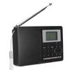 CS‑106 Full Band Radio Mini FM/AM/SW/MW Receiver with Digital Clock Earphone