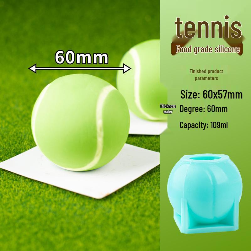 World Cup Football Chocolate Cake Silicone Mold - 3D Baking Decoration, Food-Grade French Accessory