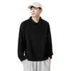 Spring and Autumn New Men's Korean Style Car Logo Lapel Long Sleeve POLO Shirt Trendy Couple Internet Celebrity Same Stylish Fashion Top