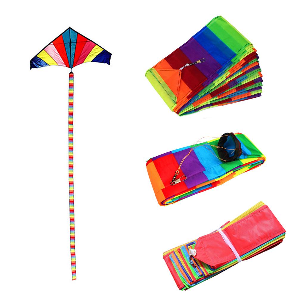 Bunte Einleiner Delta Dreieck Outdoor Sportspielzeug Einzigartiges Design Modeaccessoires