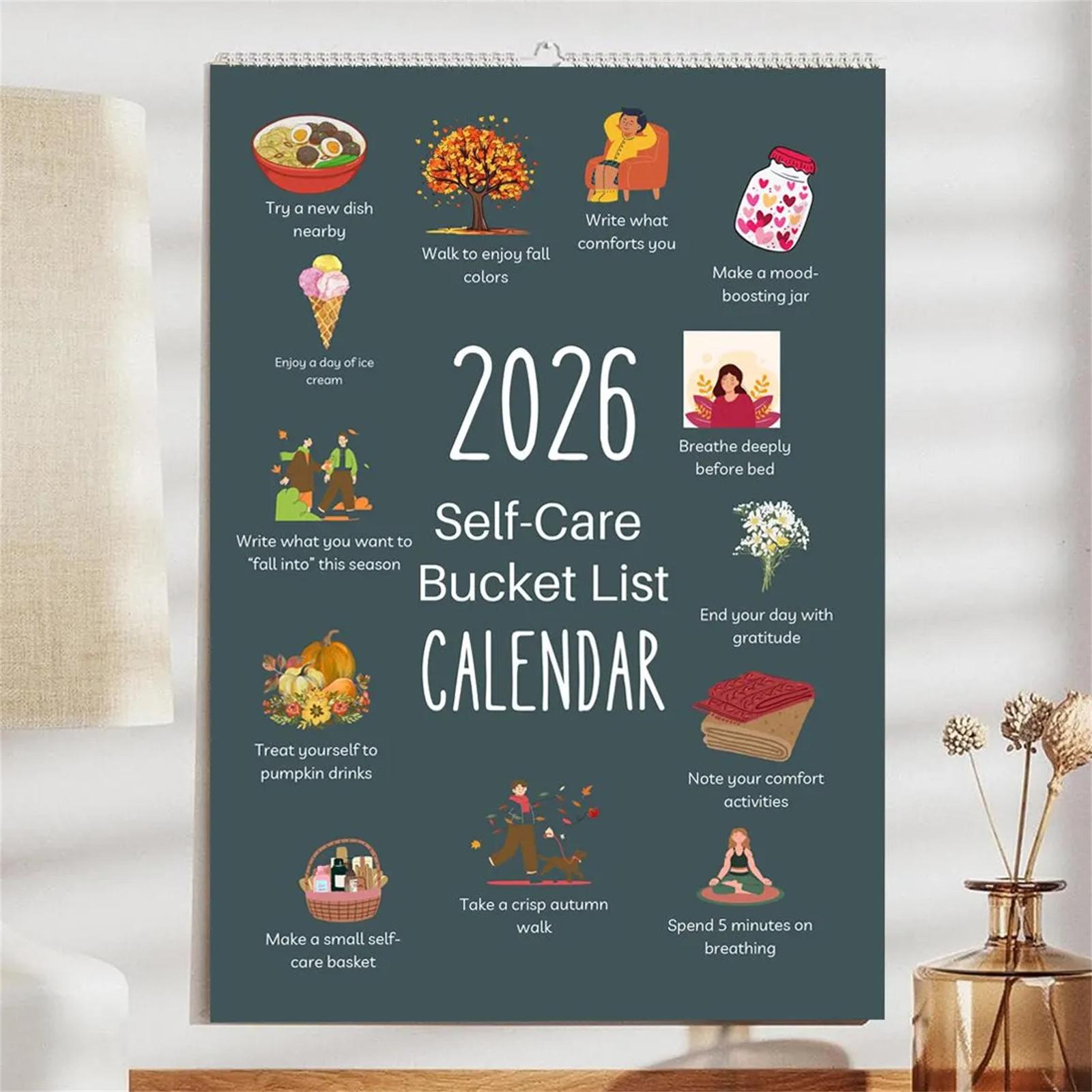 

Календарь списка желаний, Украшение дома, Праздничный подарок, Семейный календарь «маст-хэв» One Size