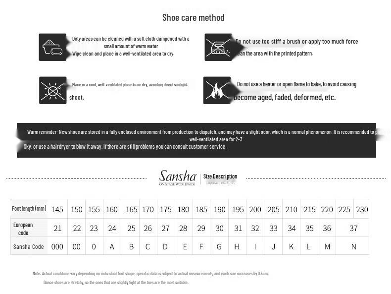 Sansha Children's Satin Latin Dance Shoes