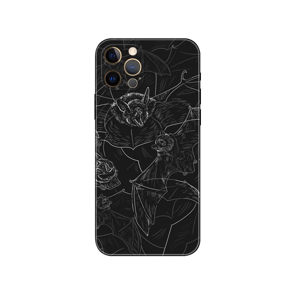 

Подходит для чехла для мобильного телефона iPhone16, европейского и американского нового модного чехла для мобильного телефона с изображением Бэтмена на Хэллоуин iPhone16