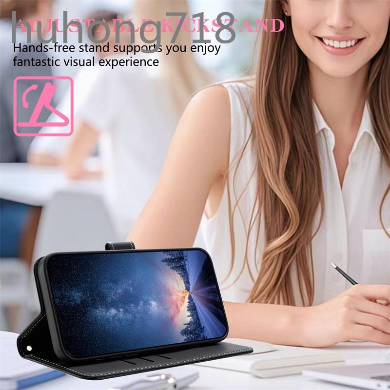 For Samsung Galaxy A04 A04S A13 M13 A14 A23 M23 F23 A24 A33 A34 A53 4G 5G Phone Case Flip Leather Package Wallet Card Slots  Protection Cover Casing