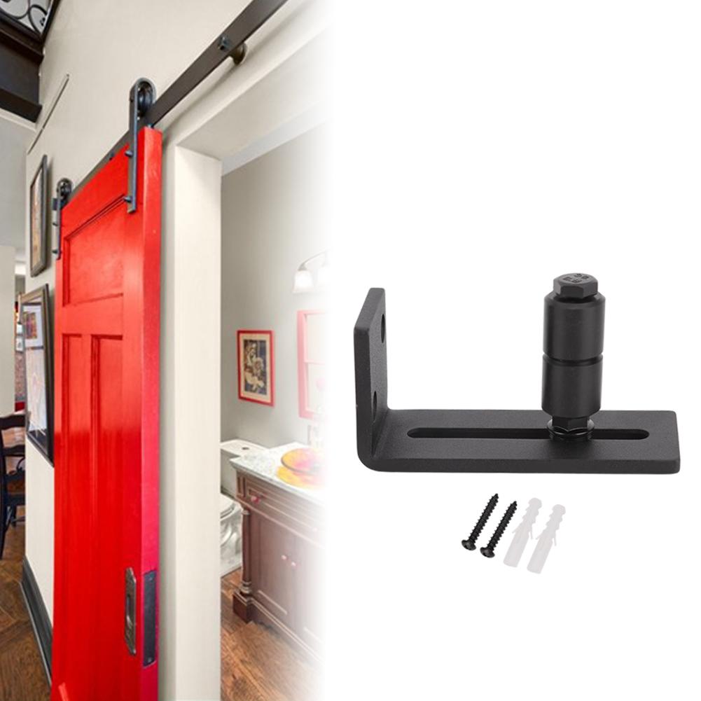 Adjustable Sliding Floor Guide for Barn Door Hardware Accessory (Heighten Single Roller)