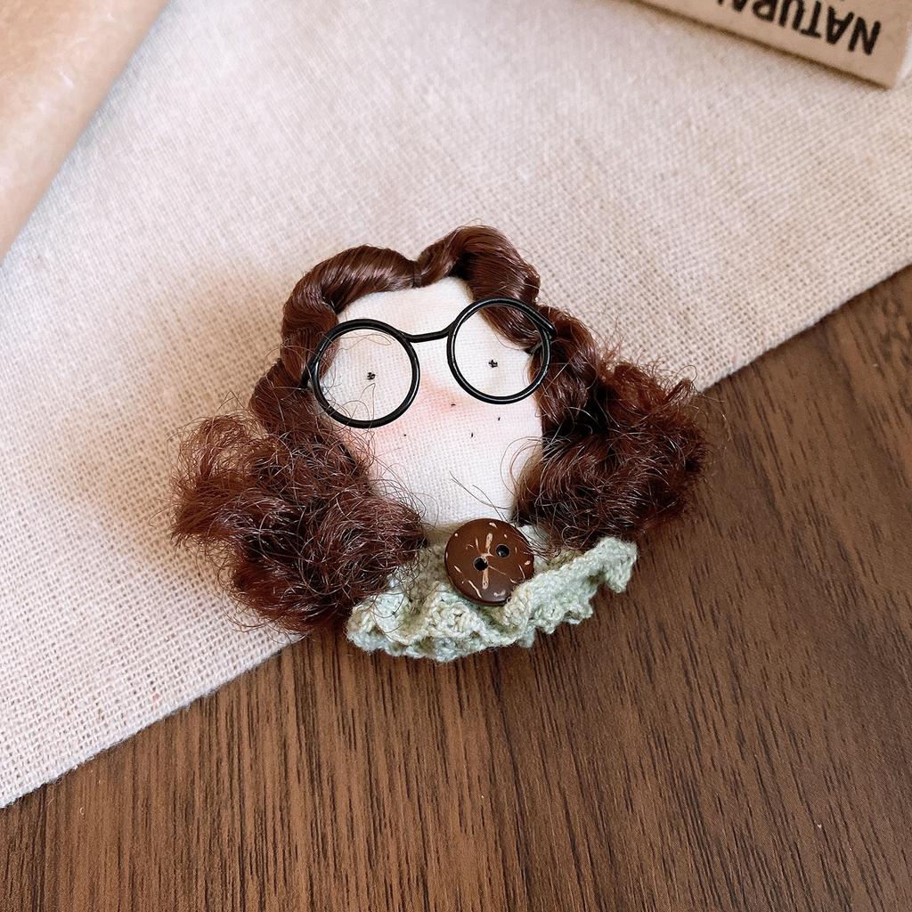 Cartoon Cute Fabric Plush Bear Brooch Pin Accessories Design Sense Clothing Accessories