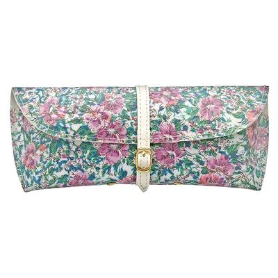 LC Glasses Sunglasses Glasses Floral Made In Pinky Laurel Pink [Cyalel Yahata] Case, Women's Case, Case, Lightweight, Pattern, Adults, Stylish,